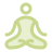 ícone de yoga